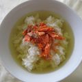 みみもぐら's cooksnap of when they made 夏にオススメ！冷たい鮭茶漬け.