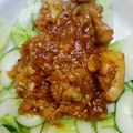 おかちゃんキッチン's cooksnap of when they made 韓国の味！プルタック.