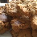 tuchiko315's cooksnap of when they made チョコ入り☆ピーナッツバタークッキー.