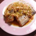 しばみかん's cooksnap of when they made 太刀魚のねぎソース添え.