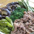 nyannaotan's cooksnap of when they made *牛肉と茄子・ピーマンの煮びたし*.