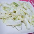 キャシーキャサリン's cooksnap of when they made ★いかとキャベツの辛子マヨサラダ★.