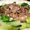 panhaha's cooksnap of when they made 砂肝ニンニクで炒めたら！！.