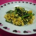 モモたんジロたん's cooksnap of when they made ✿ウェイパーにら玉✿.