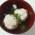 やしゅう's cooksnap of when they made えびしんじょのお吸い物☆手抜き～☆.