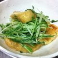 oひろぽo's cooksnap of when they made おだしがジュワ～っ！水菜と揚げの煮浸し.