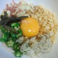 なんちゃって嫁's cooksnap of when they made 夏バテに効く？　ダブル納豆　冷やしうどん.