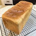 〜みみ〜's cooksnap of when they made 覚書　もっちりしっとり生クリーム角食パン.