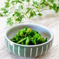 Satoco❋'s cooksnap of when they made 簡単絶品！かき菜(菜の花)のおひたし.
