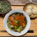nok♡'s cooksnap of when they made チンゲン菜と豚肉のオイスターソース炒め.