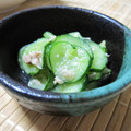 えみんちゅ＊'s cooksnap of when they made 梅わさび味☆ツナときゅうりの和え物.