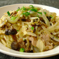 おらんでう～たん's cooksnap of when they made 粒マスタードマヨ★きのこのまったりうどん.