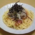 ひつじスリッパ's cooksnap of when they made シャキシャキ玉ねぎの和風！冷製パスタ.