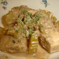 spainの娘's cooksnap of when they made レンジで簡単♪　鶏肉とセロリの包み蒸し　た～っぷり♪の胡麻ソース.