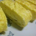 静ちん☆'s cooksnap of when they made バジル入りチーズ卵焼き.