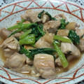 うまうま・らぶ's cooksnap of when they made 簡単☆鶏肉と小松菜の炒め物.