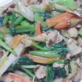 雪青苺's cooksnap of when they made 小松菜とごぼうのカレーみそ炒め.