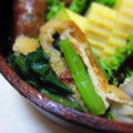 ｕｕｕ's cooksnap of when they made 小松菜と油揚げの簡単煮びたし.