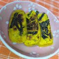 桜月＊’'s cooksnap of when they made ★お弁当にもピッタリ★かぼちゃ餅★.