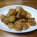 E-よしはし's cooksnap of when they made おかずにもツマミにも！　長ネギの豚肉巻き.