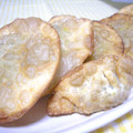 よこあけ's cooksnap of when they made 餃子の皮でサモサ♪.