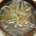 CHIHO☆★☆'s cooksnap of when they made もやしの絶品スープ。.