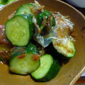 スイーツガール's cooksnap of when they made きゅうりの梅干し和え。.