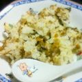 ＹＵＫＩ０６１１'s cooksnap of when they made 野沢菜とジャコのチャーハン.