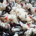 かぴーな's cooksnap of when they made ひじきと梅の混ぜご飯.