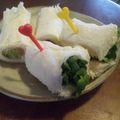 ＢＵＴＴＯＮ3's cooksnap of when they made かいわれハムの♦ロールサンド◆･..