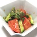 yamita's cooksnap of when they made ヒンヤリ中華風トマト.