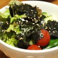 モーリーママ's cooksnap of when they made ◆グリーン野菜の海苔和風サラダ◆.