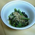 mikisin33weib's cooksnap of when they made 電子レンジで☆小松菜とわかめの煮びたし♪.