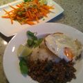 ごーるでんでりしゃす's cooksnap of when they made タイ風ひき肉のバジル炒めご飯.