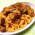 ユカまんま's cooksnap of when they made Ｉ♥loveなすのボロネーゼパスタ.