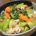 papikun's cooksnap of when they made 松茸風味！家庭食堂の餡かけ焼きそば♬.