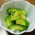 天使のみうちゃん's cooksnap of when they made 即席きゅうりの漬物☆.