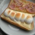 姉ぶた's cooksnap of when they made マヨはちみつ☆チーズ☆マシュマロトースト.