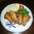 てーママ's cooksnap of when they made 皮がジュージー★フライドチキン！.