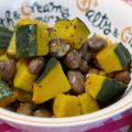 ピンクのたまご's cooksnap of when they made かぼちゃとお豆のサラダ.