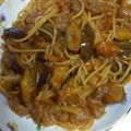 SILK0205's cooksnap of when they made ★牛肉とナスのﾄﾏﾄﾊﾟｽﾀ★.