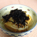 ふんわりしょこら's cooksnap of when they made 簡単・スピードおかず・厚揚げの塩昆布のせ.