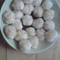 ☆さくらあんこもち☆'s cooksnap of when they made 余ったご飯で簡単おだんご.