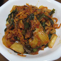 ガンバル３０'s cooksnap of when they made 豚肉と切り干大根のキムチ炒め.