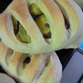 ★HOKA★'s cooksnap of when they made 開けてビックリさつまいもパン.
