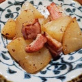 まな板の上の野菜's cooksnap of when they made 大根とベーコンの塩炒め.
