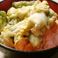 maruru-nn's cooksnap of when they made えんどう豆のたまごとじ丼.