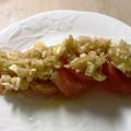 maruru-nn's cooksnap of when they made シンプル❀トマトの✿長ネギソースがけ❀.