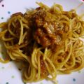 maruru-nn's cooksnap of when they made 市販のミートソースで！！美味しいパスタ.