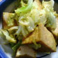 maruru-nn's cooksnap of when they made 美味しい☆キャベツと厚揚げの蒸し煮☆.